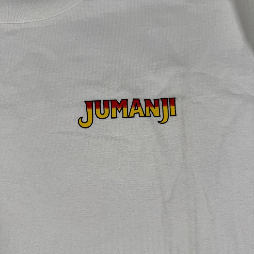 Vintage 90s Jumanji Murina Long Sleeve Promo XL Movie Tee USA Robin Williams